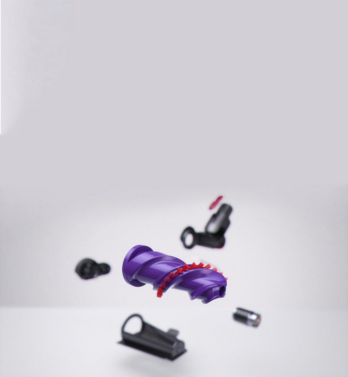 Brosse de la mini brosse auto-démêlante de Dyson